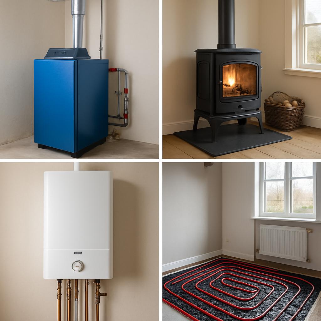 Способы отопления дома площадью 60 кв. м