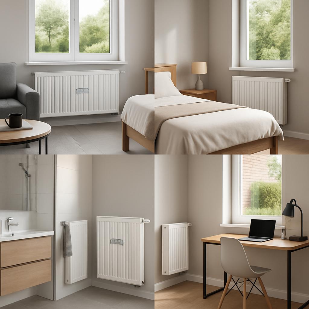 Отопление дома радиаторами KERMI