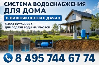 Система водоснабжения для дома в Вишняковских Дачах