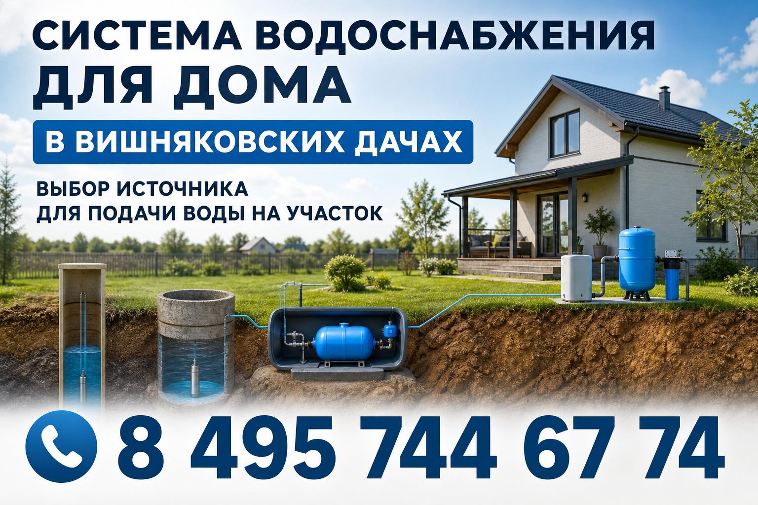 Выбор источника для подачи воды на участок Выбор источника для подачи воды на участок
