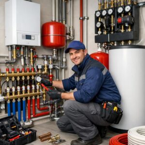 Монтаж отопления дома с гарантией