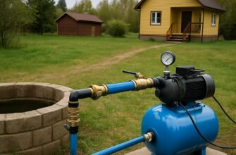 Водоснабжение от колодца в Мамонтово