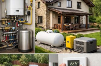 Газовое отопление загородного дома: как выбрать