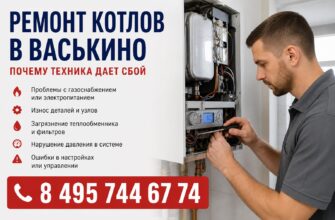 Ремонт котлов в Васькино