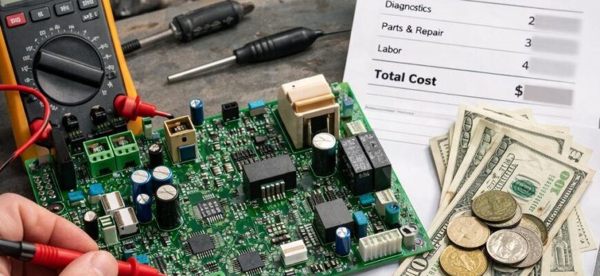 Сколько стоит привести в порядок электронную плату газового котла и стоит ли это делать?