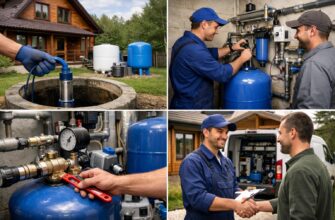 Система водоснабжения для дома в Бобково