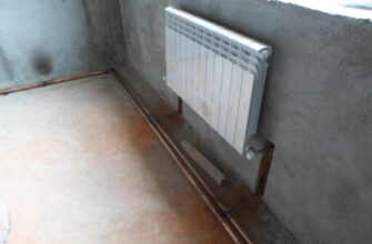 Радиаторное отопление дома