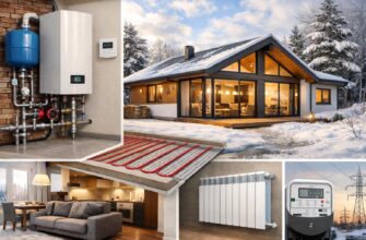 Электрическое отопление 100 м² (Стандарт)