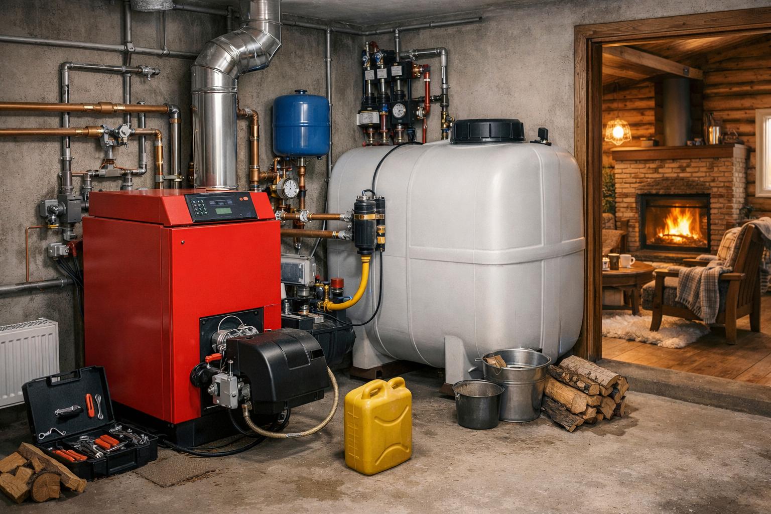 Отопление дачи дизельным котлом: быстрый путь к автономному теплу