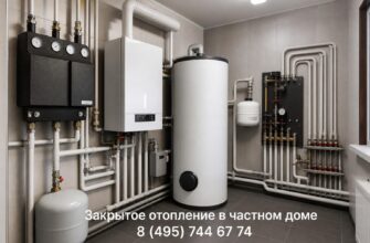 Тихая сила тепла: как правильно устроить закрытое отопление в частном доме