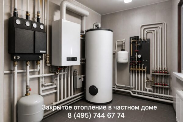 Тихая сила тепла: как правильно устроить закрытое отопление в частном доме