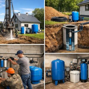 Система водоснабжения для дома в Абрамовке