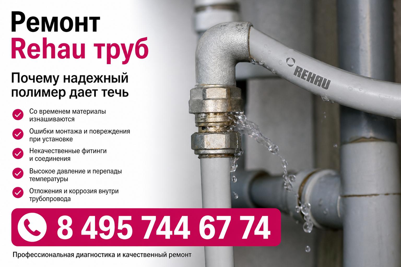 Почему надежный полимер дает течь