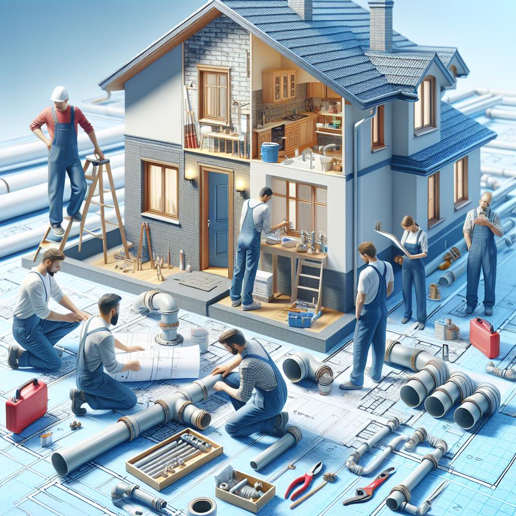 Основные этапы ремонта водопровода в частном доме Ремонт водопровода в частном доме