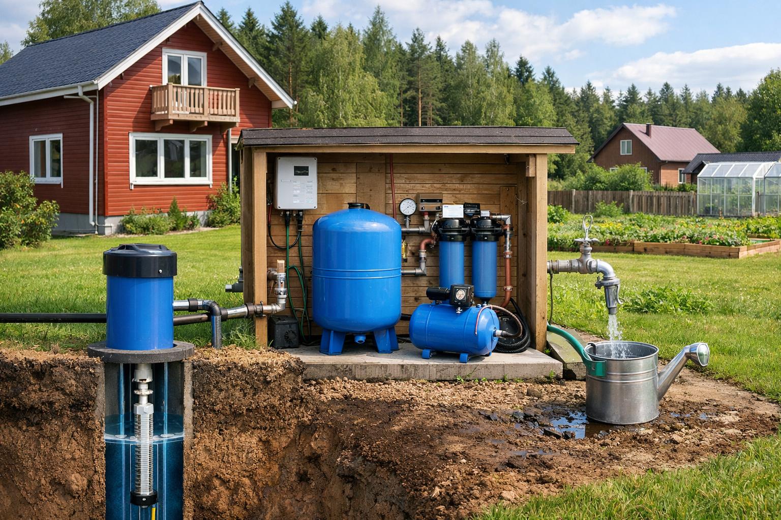 Почему индивидуальное водоснабжение — оптимальный выбор для частного дома в Электрогорске