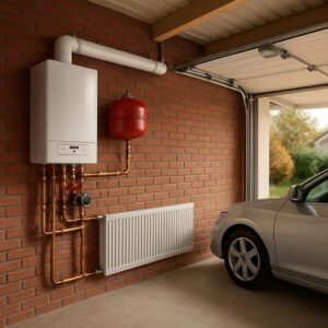 Частное отопление гаража