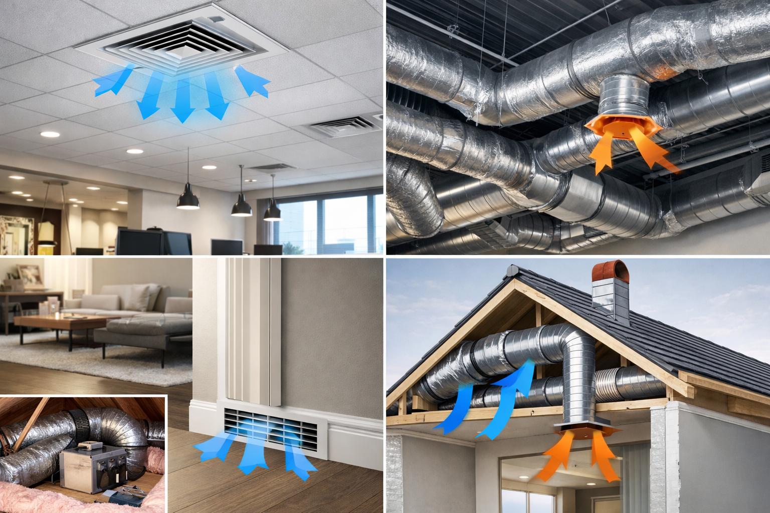 Ключевые принципы проектирования: Организация притока воздуха и размещение воздуховодов — основы и задачи