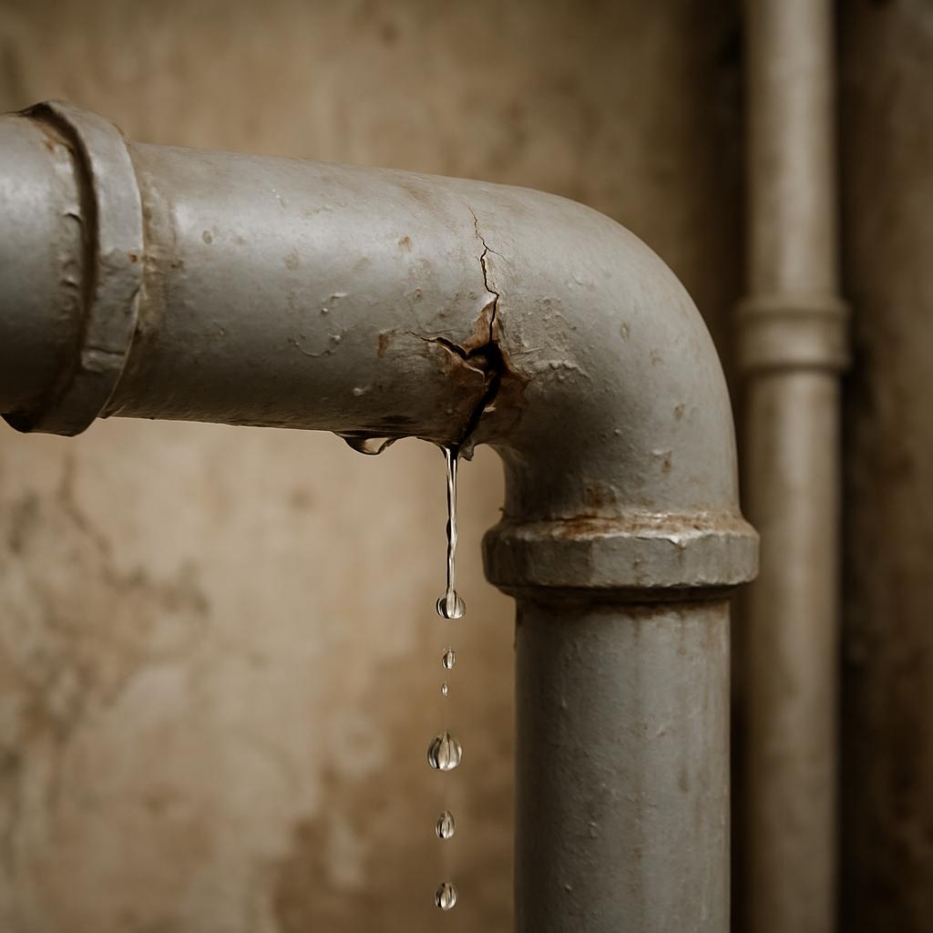 Постоянно трескается труба отопления или водоснабжения