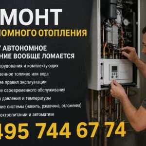 Ремонт автономного отопления: порядок