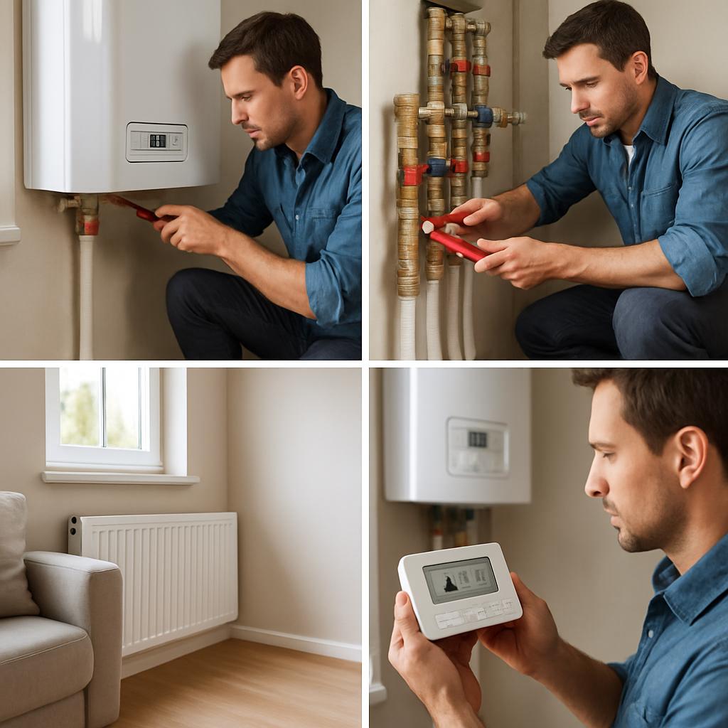 Установка индивидуального отопления