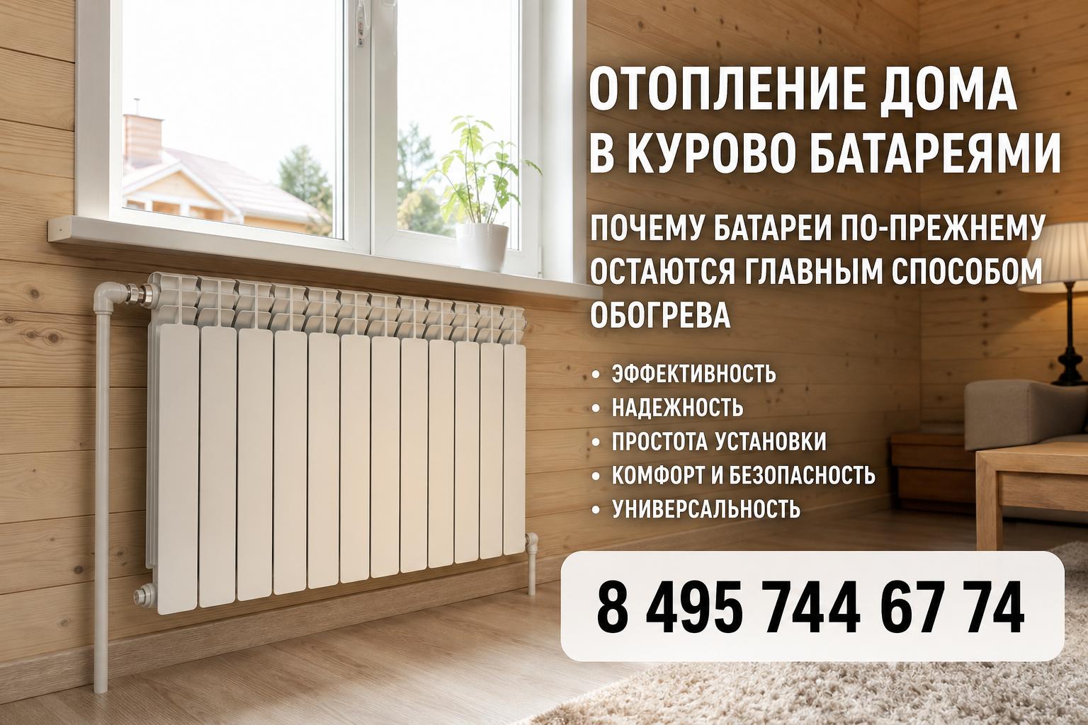 Почему батареи по-прежнему остаются главным способом обогрева