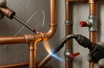 Пайка и сварка медных труб