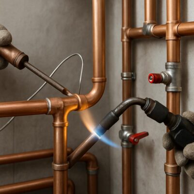 Пайка и сварка медных труб