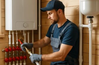 Монтаж системы отопления на даче