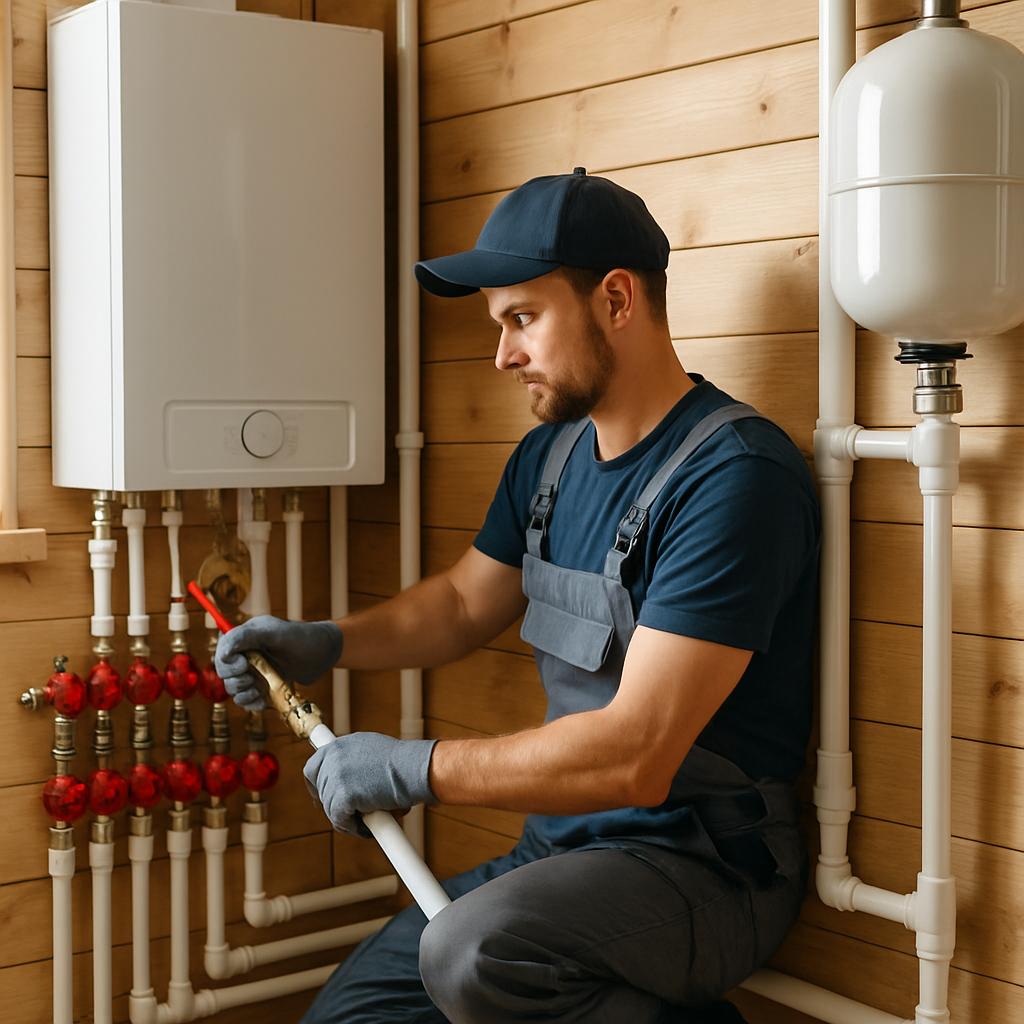 Преимущества профессионального Монтаж системы отопления на даче от ООО ДИЗАЙН ПРЕСТИЖ