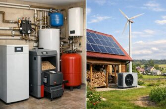 Монтаж отопления без газа в Абрамовке