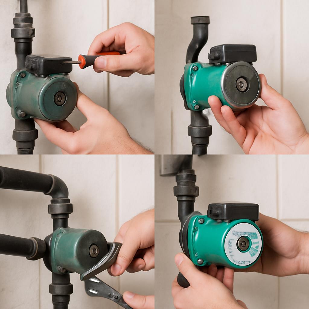 Замена циркуляционного насоса