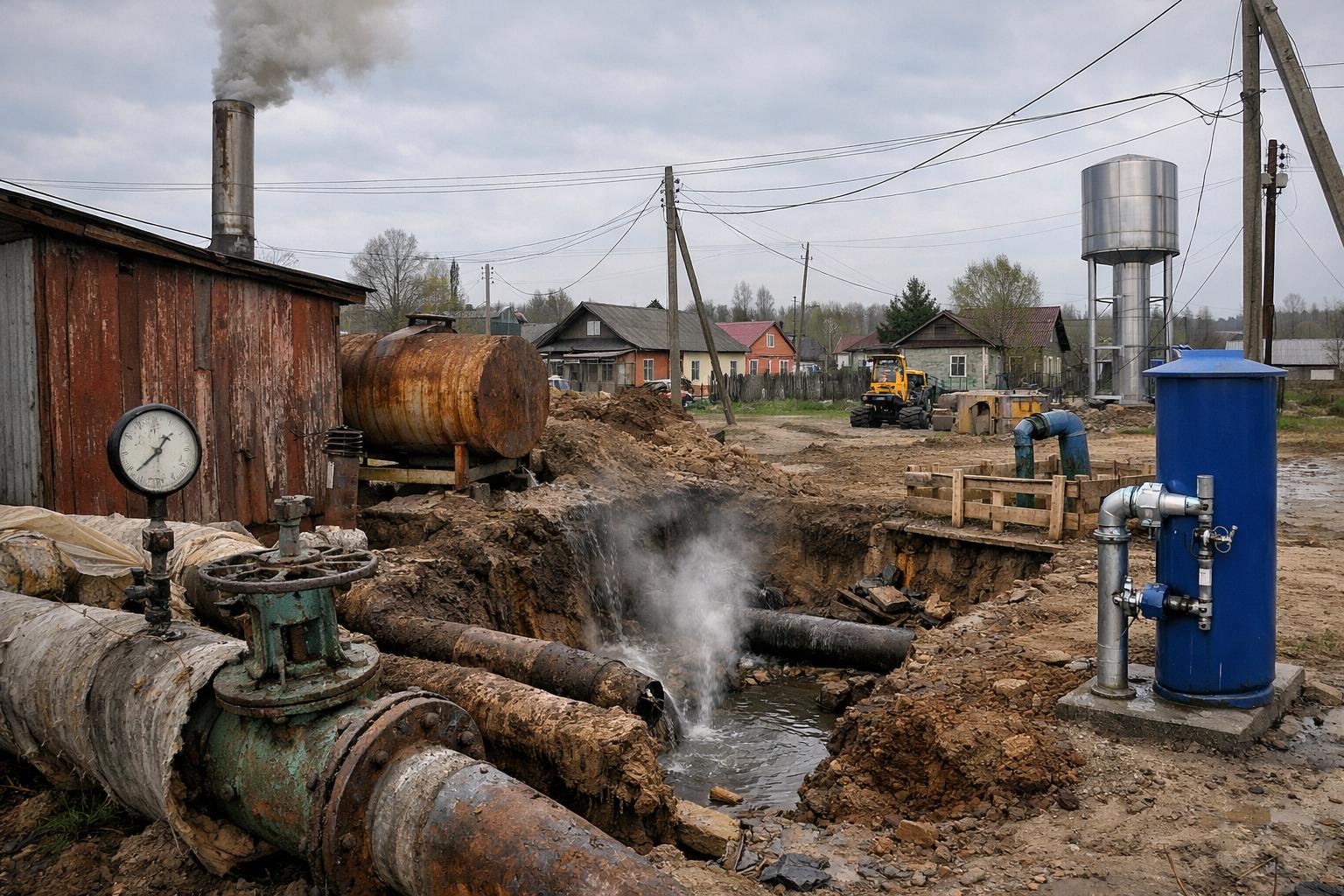 Экспертное Отопление и водоснабжение в Солнечногорском районе: Безверхово — текущее состояние и приоритеты ремонта