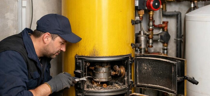 Когда старый товарищ гаснет: как вернуть к жизни твердотопливный котел Stropuva и не пожалеть