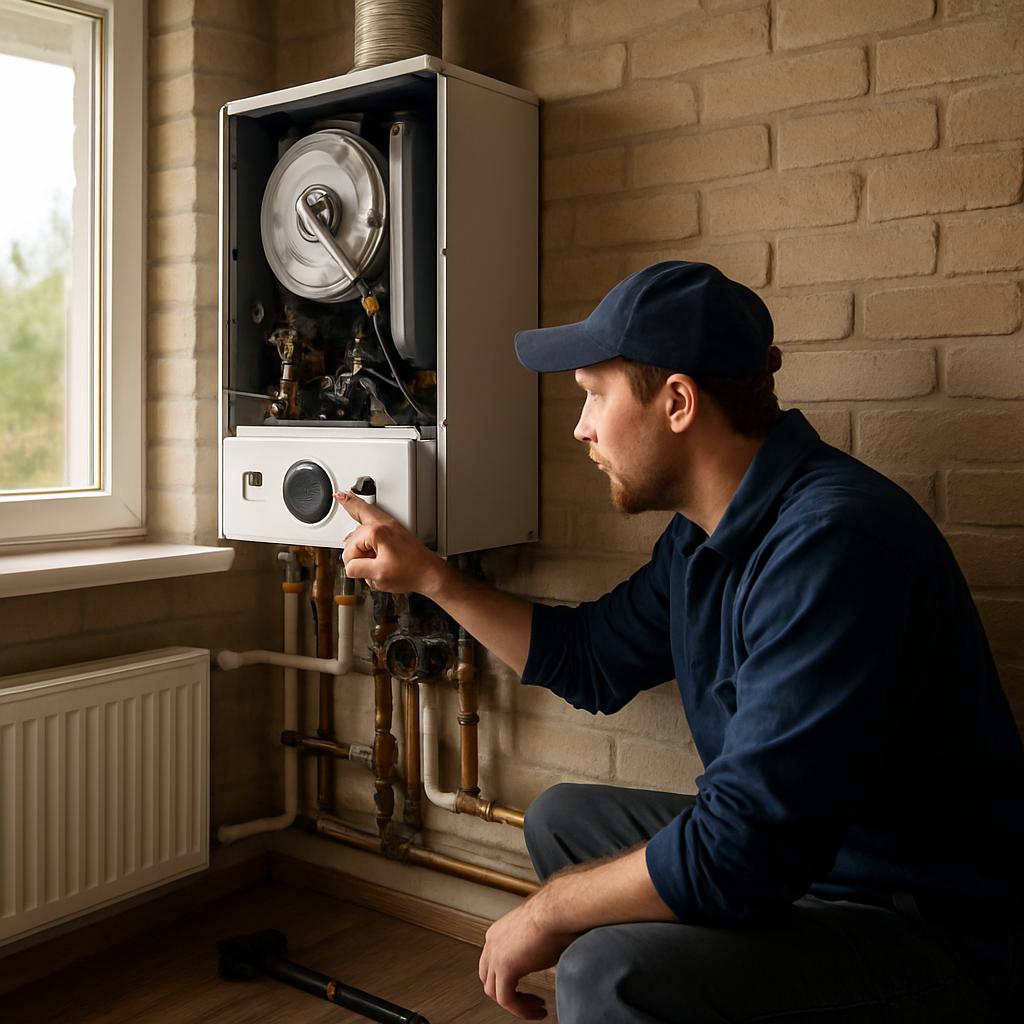 Ремонт котла и радиаторов: в частном доме