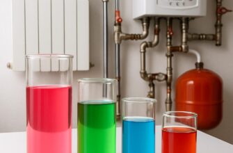 Виды и свойства теплонесущих жидкостей