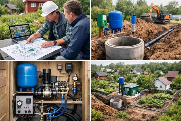 Водоснабжение садового товарищества