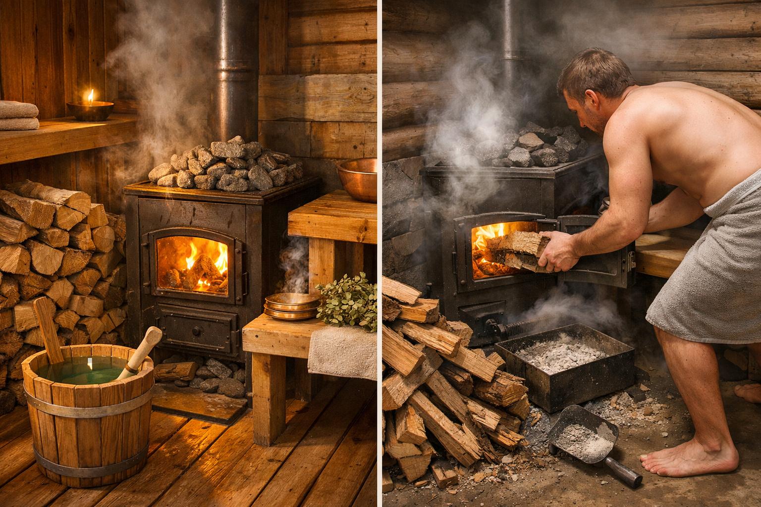 Печь для бани — традиция и атмосфера: преимущества и минусы