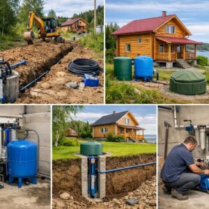 Система водоснабжения для дома в Большом Гридино