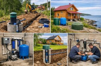 Система водоснабжения для дома в Большом Гридино