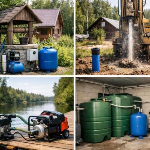Водоснабжение загородного дома: какие варианты