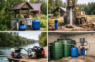 Водоснабжение загородного дома: какие варианты