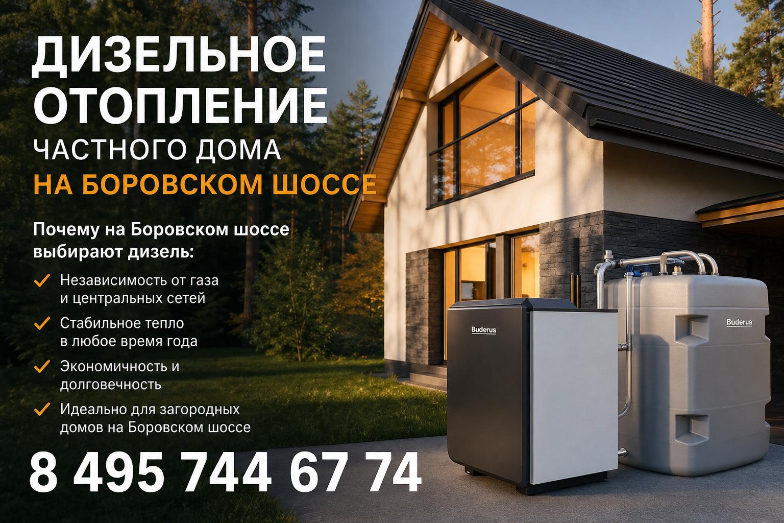 Почему на Боровском шоссе выбирают дизель