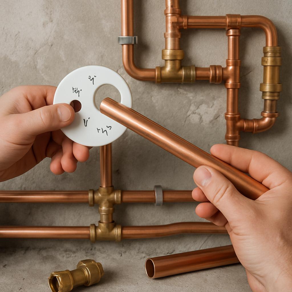 Монтаж медных труб Монтаж медных труб