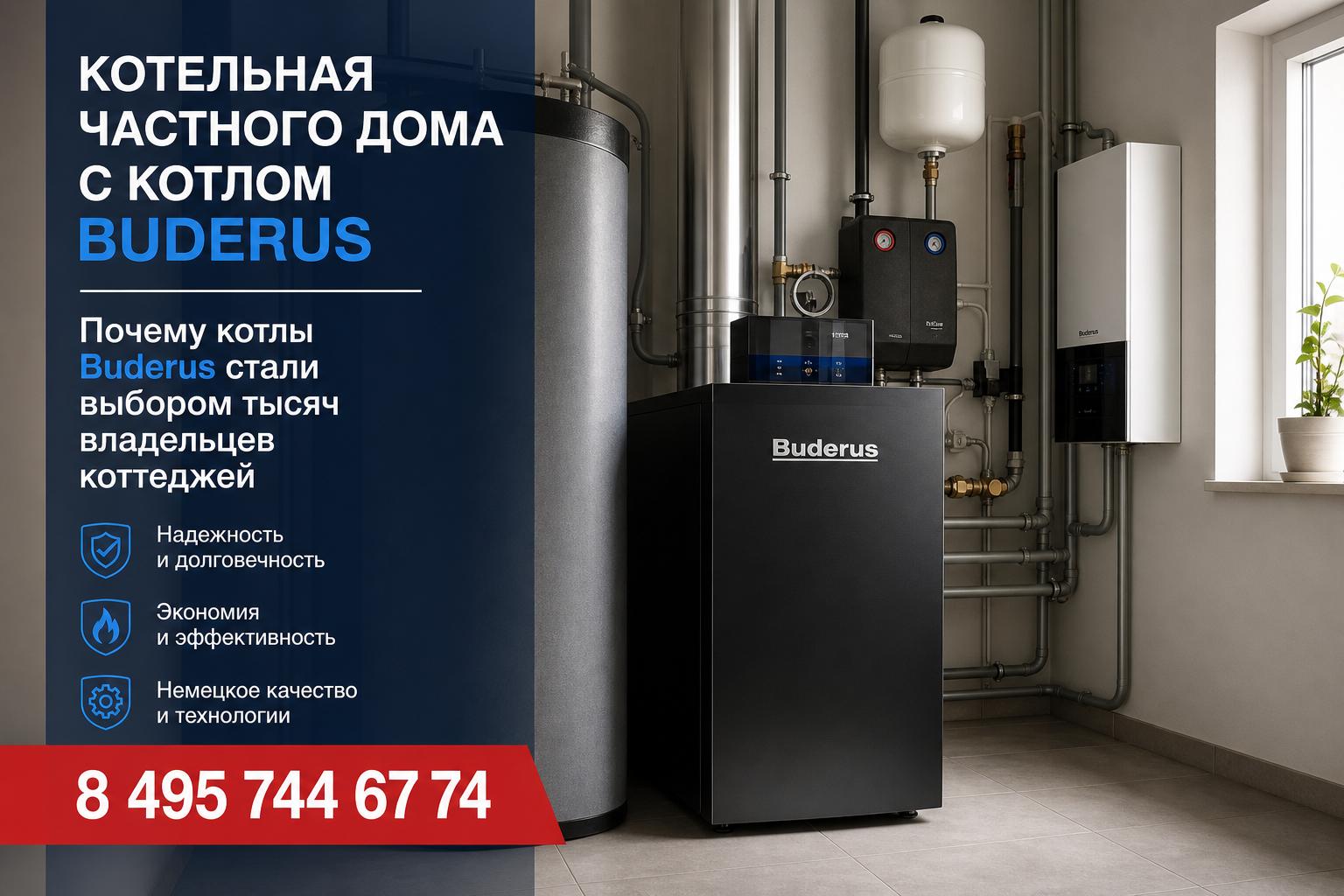 Почему котлы Buderus стали выбором тысяч владельцев коттеджей Почему котлы Buderus стали выбором тысяч владельцев коттеджей