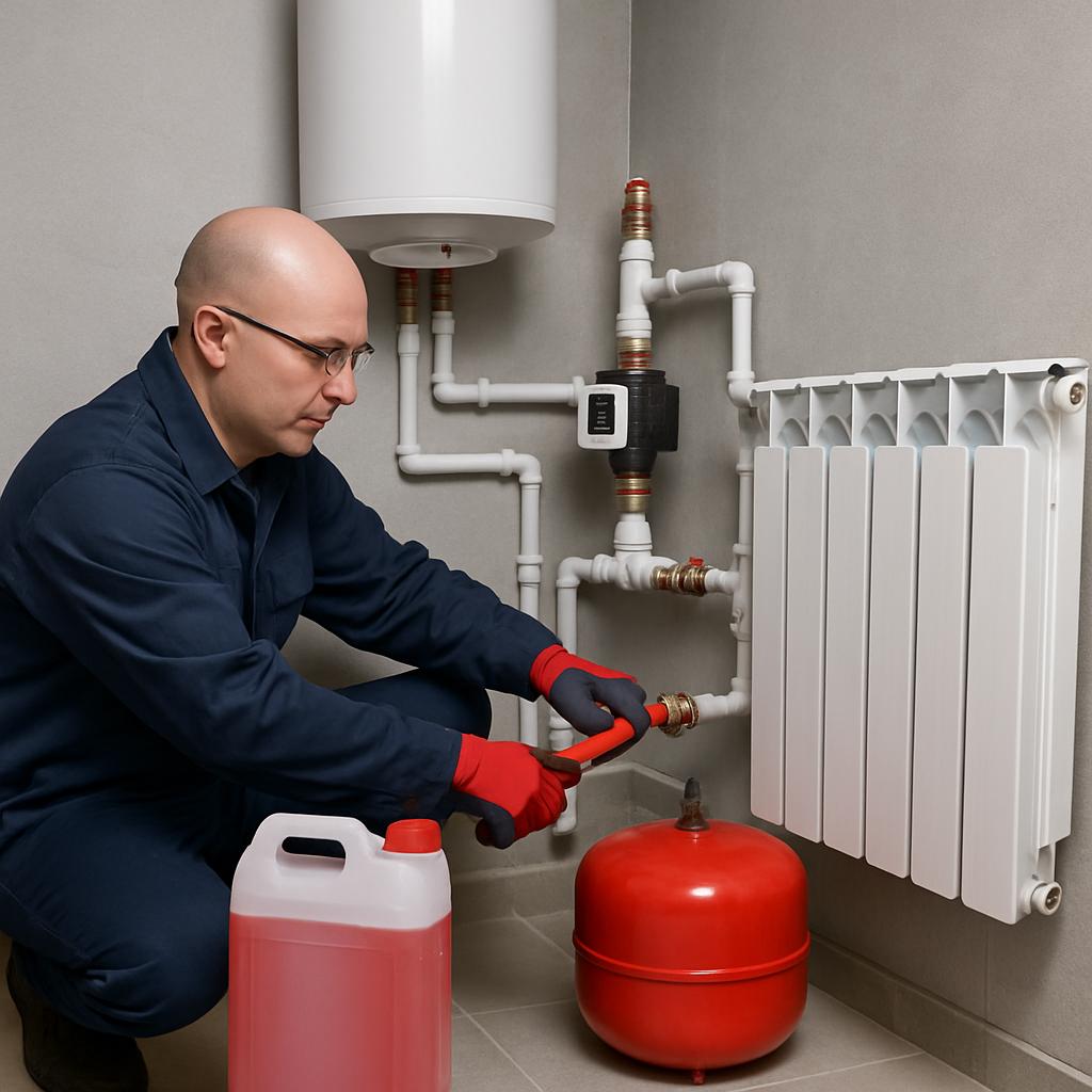 Электроотопление: замена антифриза