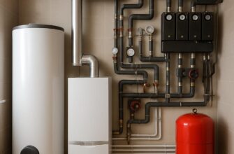 Отопление и котельная частного дома 200 м²