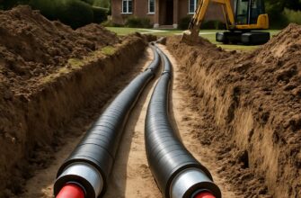 Прокладка тепловых сетей