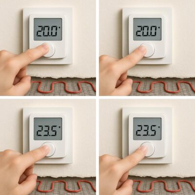Простой способ регулировки температуры теплого пола
