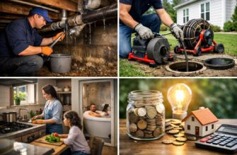 Ремонт и обслуживание канализационных труб частного дома