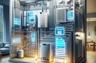 Комбинированное газовое отопление дома